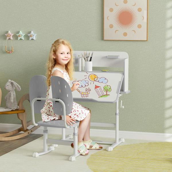 Kids Study Desk and Chair Set