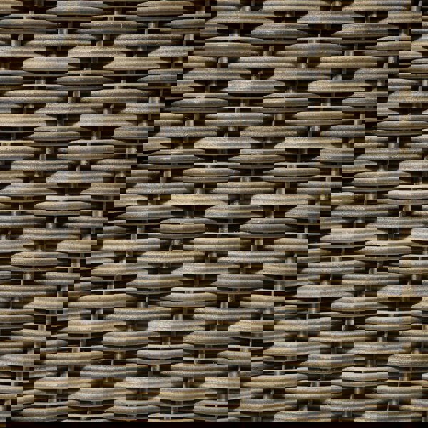 Rattan Effect Corner Set in Natural Weave