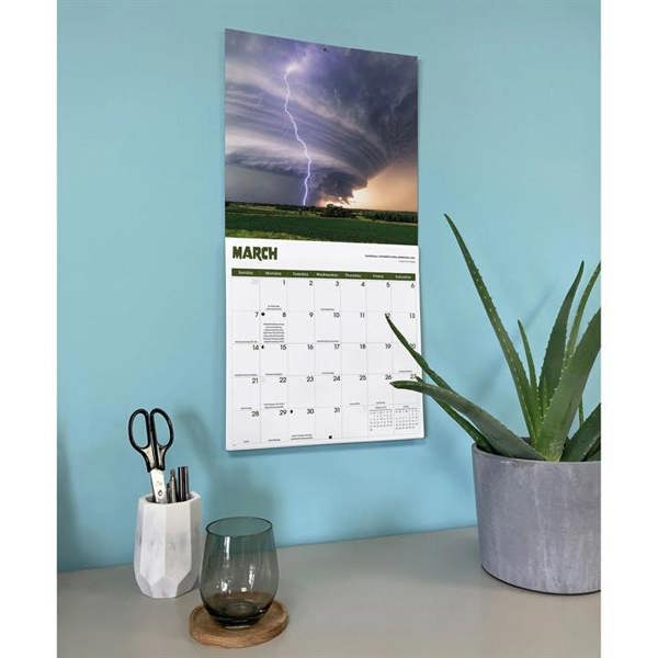 Natural Elements Extreme Weather Calendar 2027, Wall Calendars, Month To View, Natural World, Gift