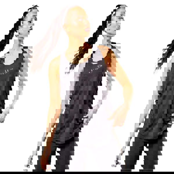 Elle Womens/Ladies Signature Polyester Vest Top - Black - 