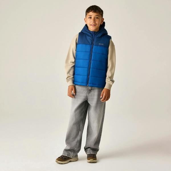 Regatta Childrens/Kids Lofthouse Body Warmer - Aviator Blue/Olympian Blue - 