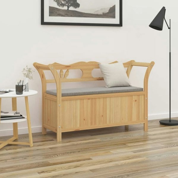 Berkfield Bench 107x45x75.5 cm Solid Wood Fir
