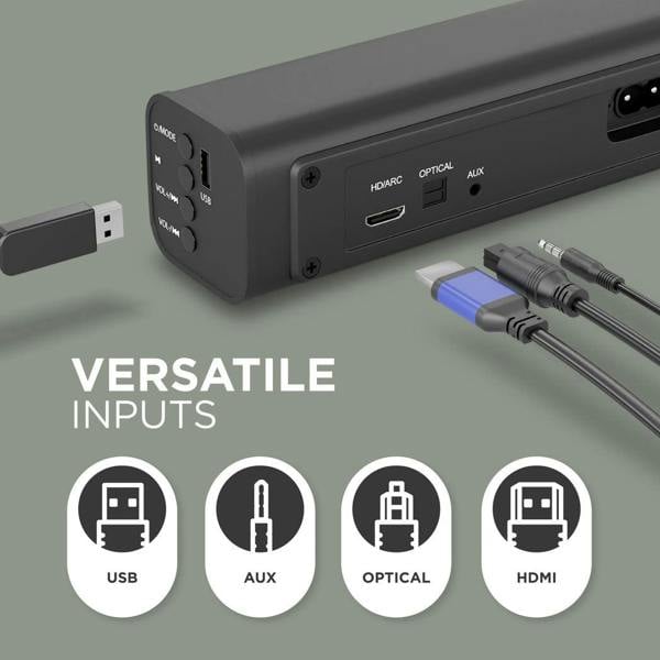 DMD Collective TV Sound Bar - All-in-One, Wireless