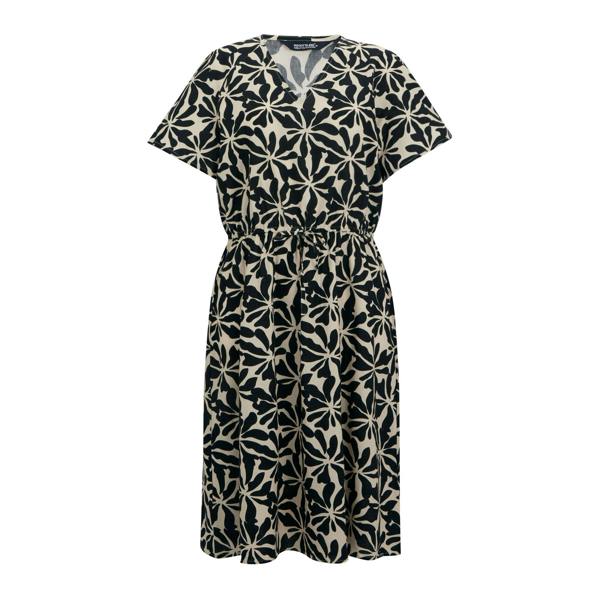 Regatta Womens/Ladies Elona Abstract Floral Midi Dress - Multicoloured - 