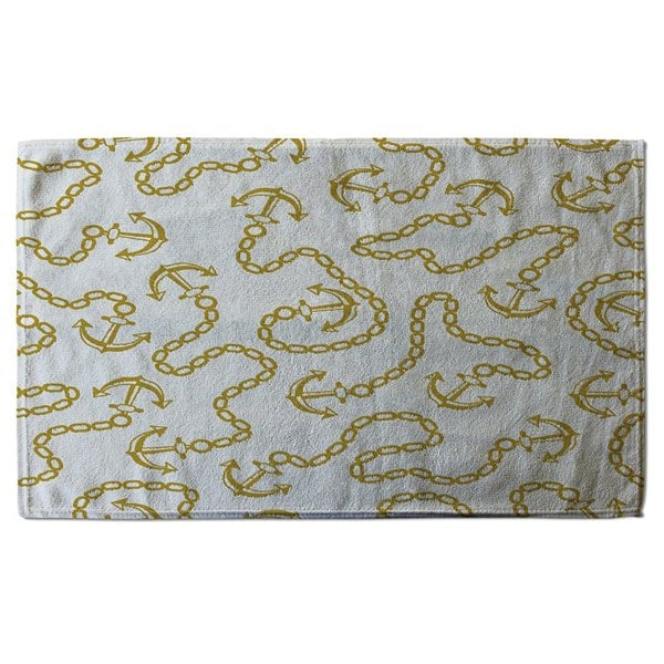 Benjamin Tate Design Anchor & Chains (Bath Towel)
