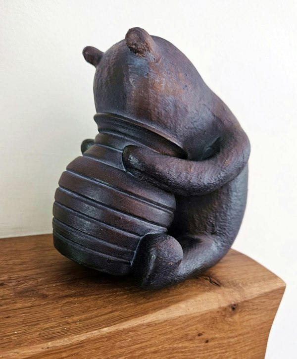 Inspirational Gifting Winnie-The-Pooh Ornament Sculpture For A Home or Garden