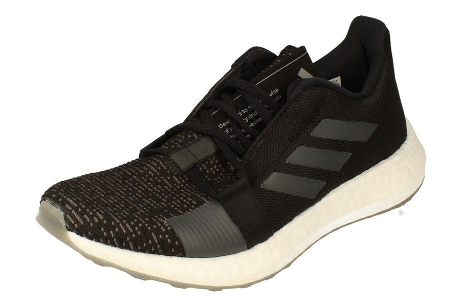 Adidas Senseboost Go Mens Sneakers  EG0960 - Black Grey White Eg0960 - Photo 0