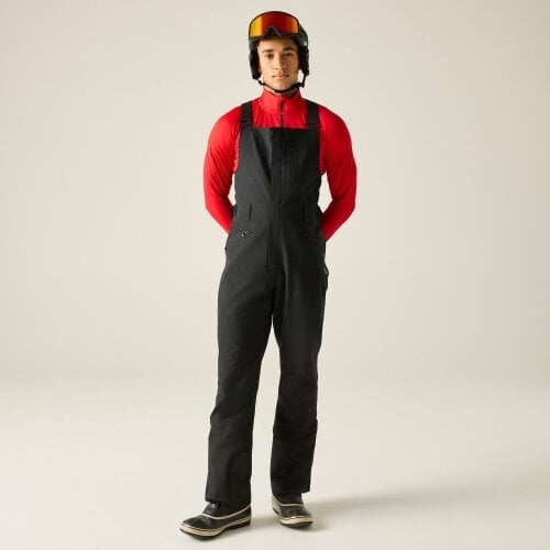 Dare 2B Mens Twin Tip Bibbed Ski Trousers - Black