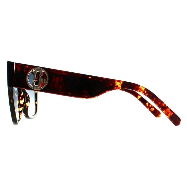 Marc Jacobs Sunglasses MARC 698/S 086 08 Dark Havana Blue Gradient
