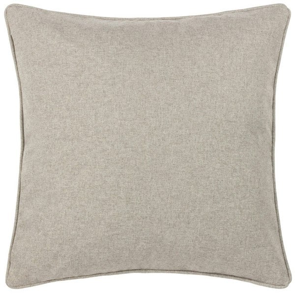 Furn Dawn Piping Detail Textured Cushion Cover - Grey