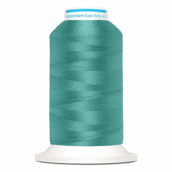 Gutermann Super Brite Polyester 40 Embroidery Thread 1000m Polyester Thread Suitable For Embroidery