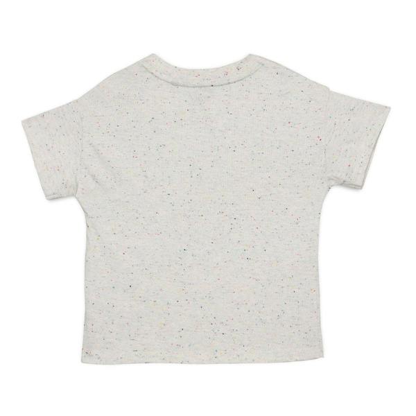 Mini Cuddles Baby Boys Graphic Printed T-Shirt, Grey