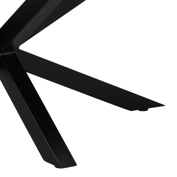 Wyld Haus Perth Black Ceramic Rectangular Coffee Table