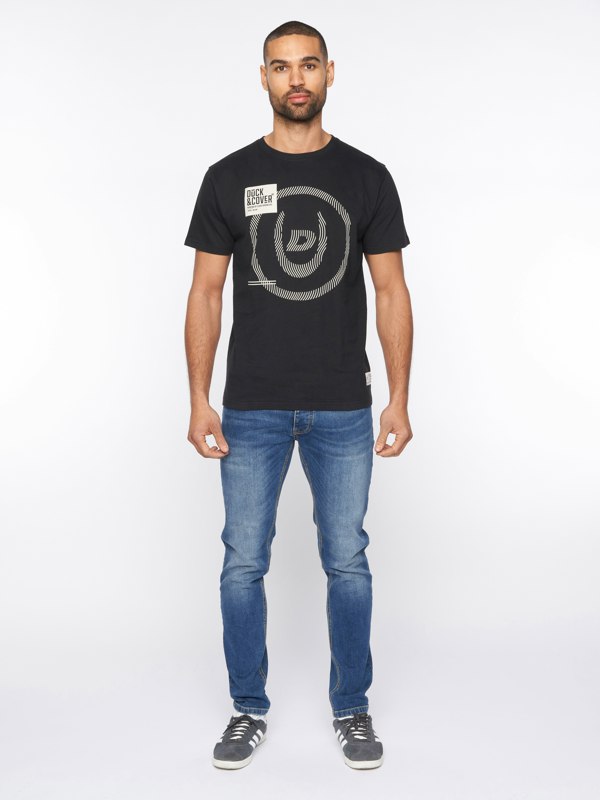 Duck and Cover Sandoval T-Shirt - Black