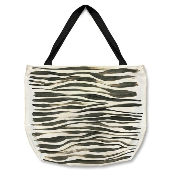 Benjamin Tate Design Zebra Stripes Tote bag