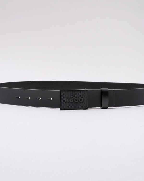 HUGO Gethon Mens Belt - Black 001