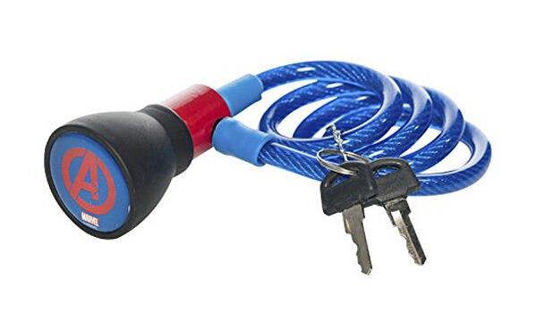 Dino Bikes Dino Avengers Bicycle Coil Lock