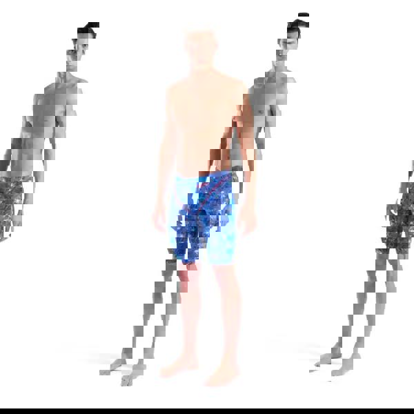 Blue Arena limited edition Powerskin ST NEXT jammer in splashy multi tie-dye