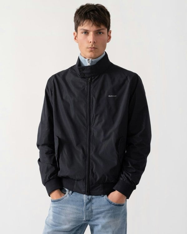 GANT Mens Lightweight Harrington Jacket - 5 Black