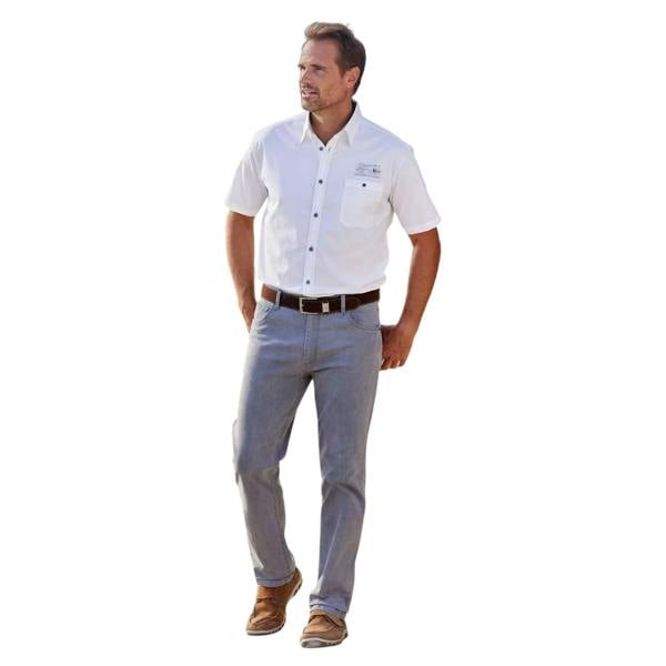 Atlas For Men Mens Denim Jeans - Grey - 