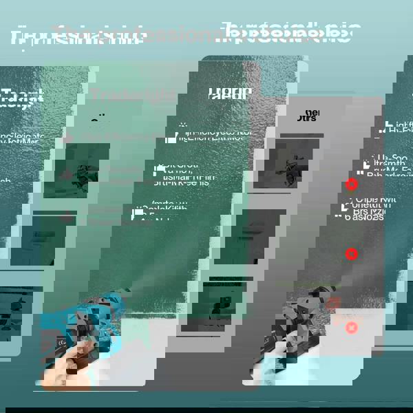 Traderight Cordless Paint Sprayer 18V Electric Spray Gun 1000ml HVLP 6 Nozzles