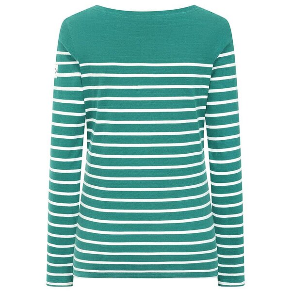 Lazy Jacks LJ97 - Long Sleeve Striped Breton Top - Emerald