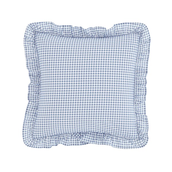 Catherine Lansfield Lucie Floral Frill Fully Reversible Cushion