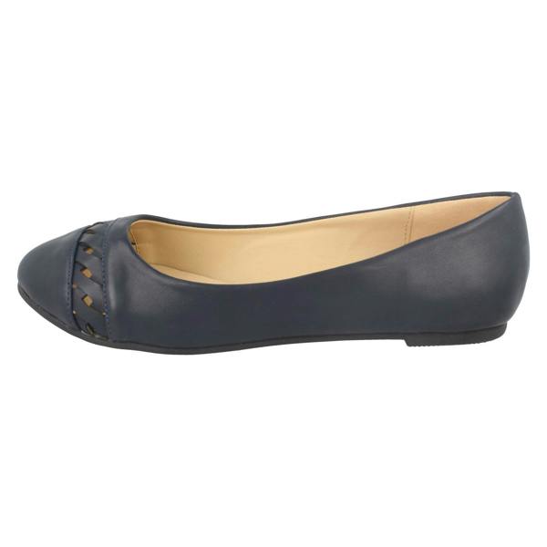 Anne Michelle Ladies Anne Michelle Slip On Flat Shoes