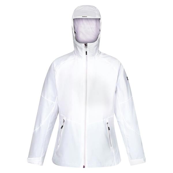 Regatta Womens Raddick II Waterproof Jacket - White/Lilac Frost