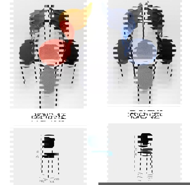 Ahmed Dining Chair, Velvet-Weilai Concept-Weilai Concept