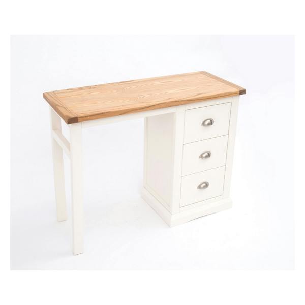 Cabinet Bits Cosenza 3 Drawer Desk - Dressing Table Chrome Cup Handle