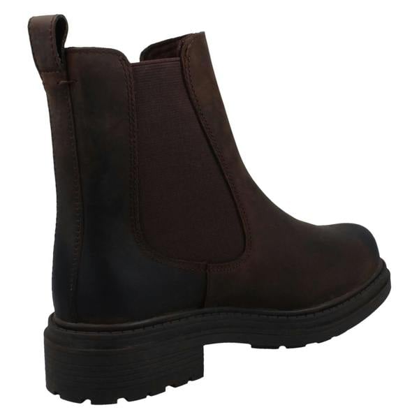 Clarks Ladies Clarks Chunky Sole Chelsea Boots Orinoco3 Top