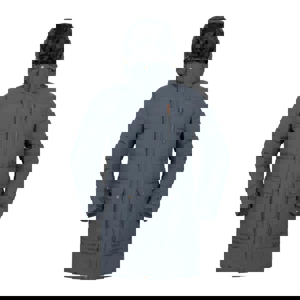 Mountain Warehouse Mens Digby Long Padded Parka - Navy - 