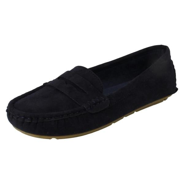 Spot On Ladies Spot On Lightweight Moccasins F3126