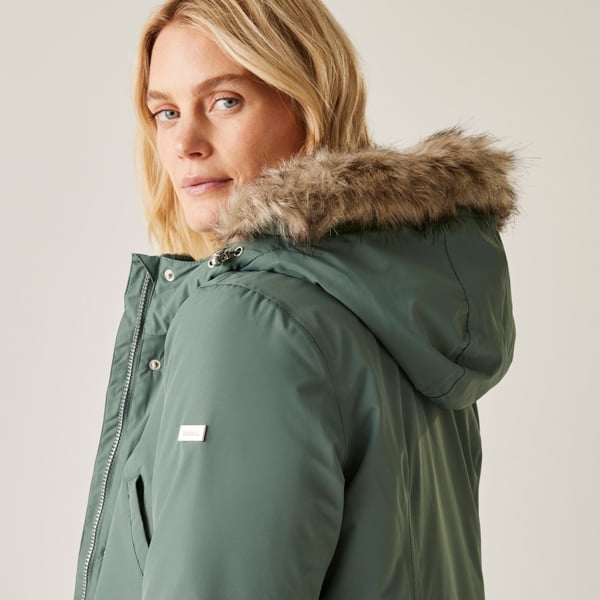 Regatta Women's Voltera Heated Waterproof Jacket - Dark Forest Green