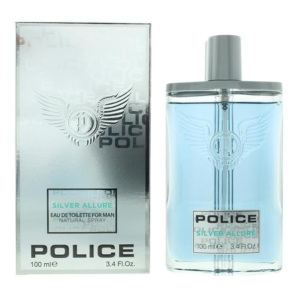 Police Silver Allure Mens Eau de Toilette 100ml Fragrance