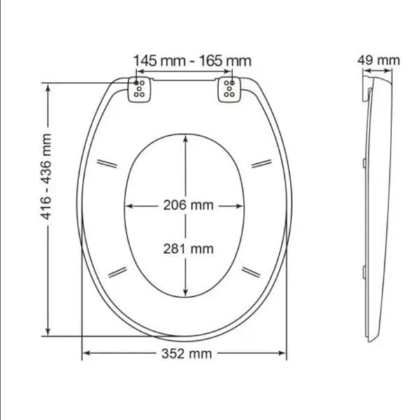 Bemis Buxton Hunter Green Toilet Seat Ultra-Fix 2850CPT107