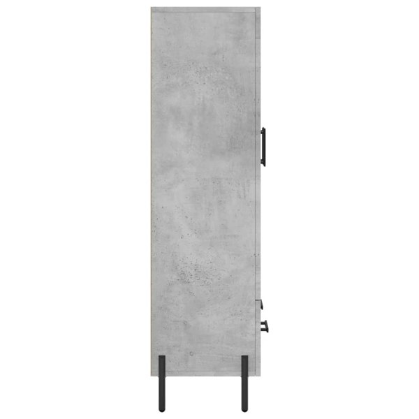 Berkfield Highboard Concrete Grey 69.5x31x115 cm Engineered Wood
