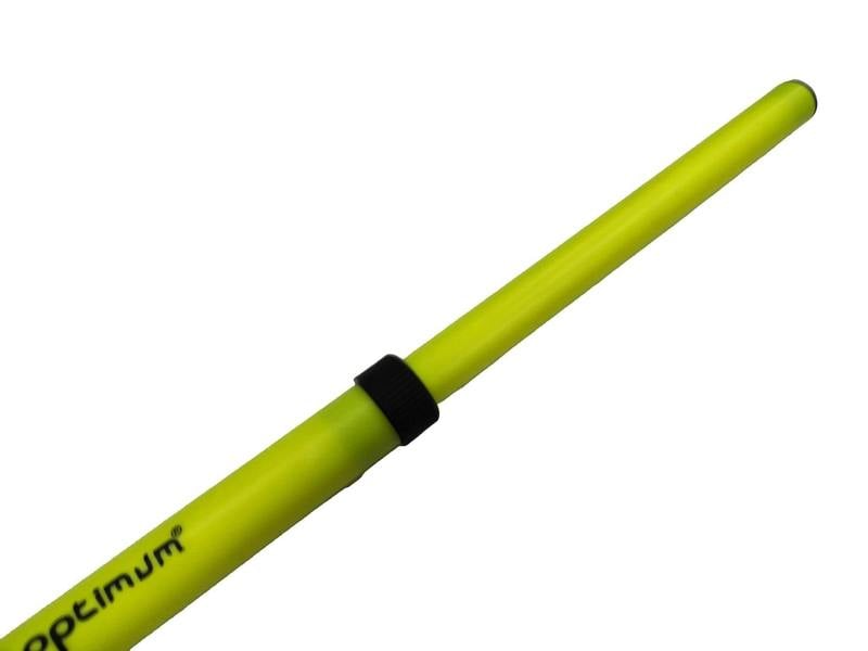 Telescopic Boundary Poles – Adjustable 90-170cm, Fluorescent, Set of 12 - Optimum