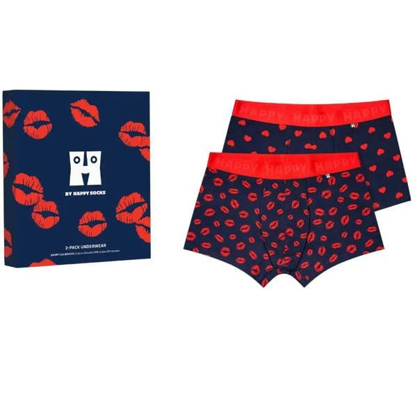 Happy Socks 2-Pack Love Gift Set, Navy