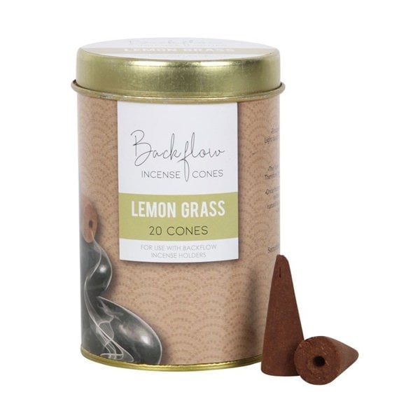 Serano 6 Tins of  Elements Lemon Grass Jumbo Backflow Cones