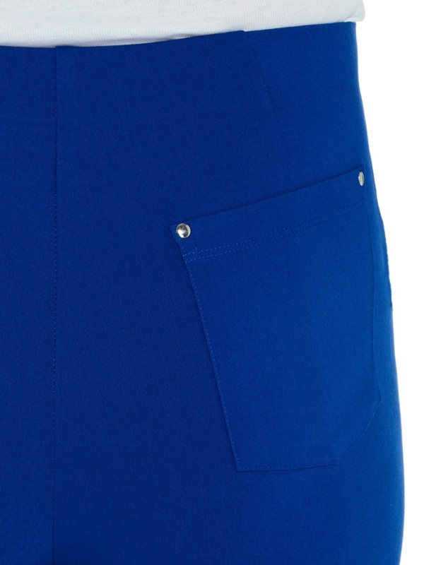 PennyPlain Cropped Bengaline Trousers - Royal