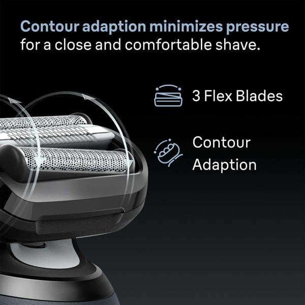 Braun Series Shavers Series 6 62-S7650CC Silver Electric Shaver - Additional 2