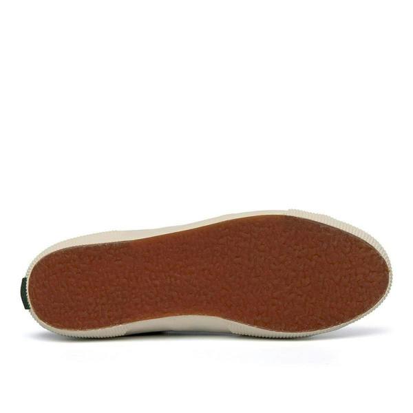 Superga Womens 1925 Made In Italy Trainers - Green Tortora/Avorio