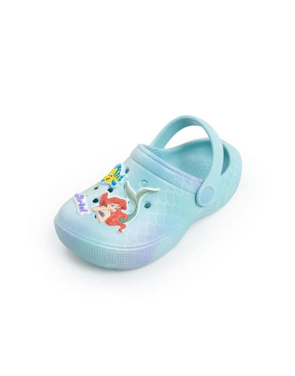 Disney The Little Mermaid Girls Blue Ariel Clogs