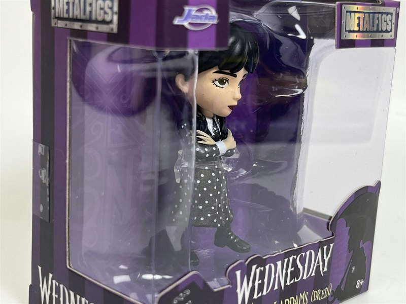 Jada Wednesday Addams Dress 2.5 Inch Figure 253250003