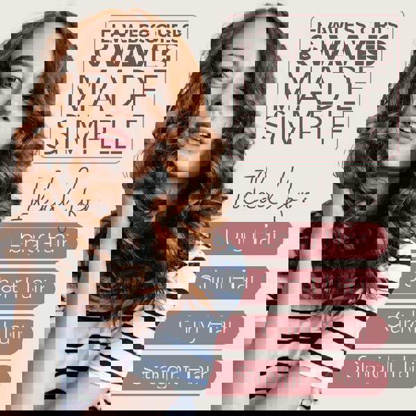 NYK1 Heatless Curlers: 5-Piece Headband Set For Effortless Waves & Curls