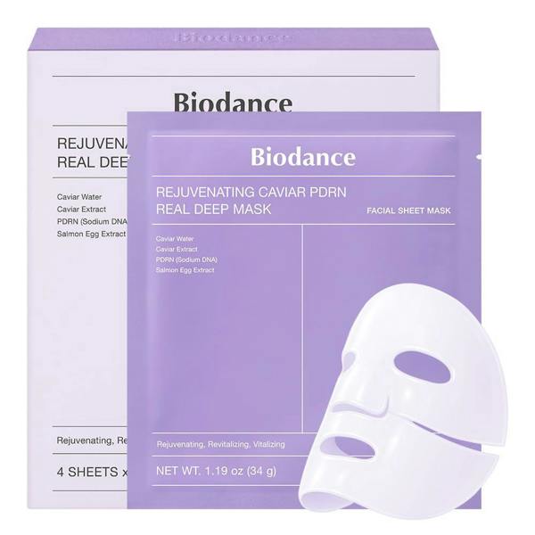BIODANCE Rejuvenating Caviar PDRN Real Deep Mask Sheet 4P