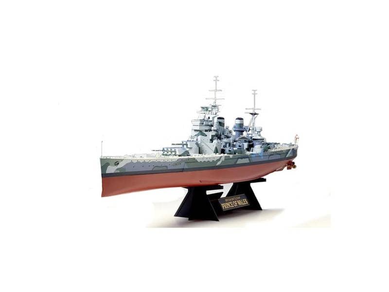 Tamiya British Royal Navy Battleship Prince of Wales (1:350 Scale)