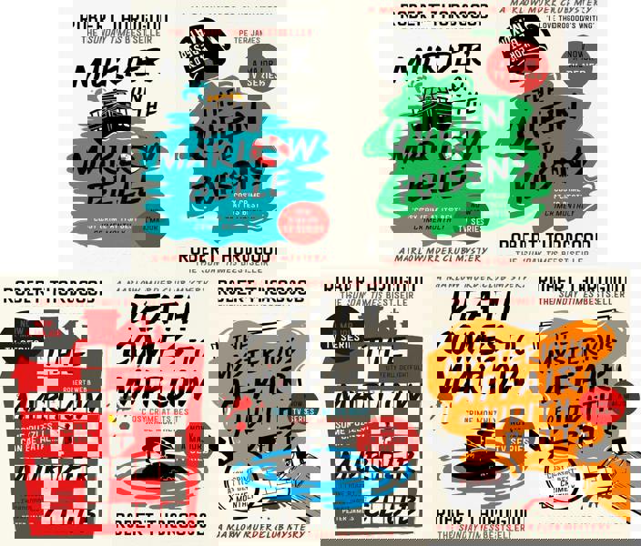 The Marlow Murder Club Mysteries Series By Robert Thorogood 5 Books Collection Set